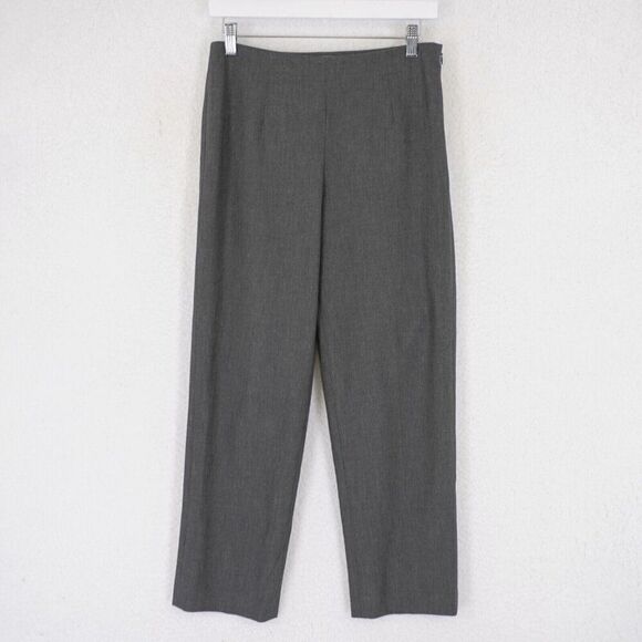 Talbots Stretch Polyester Dress Pants Size 2 Work Attitre Pleated Side Zip 28/26 - Picture 1 of 7